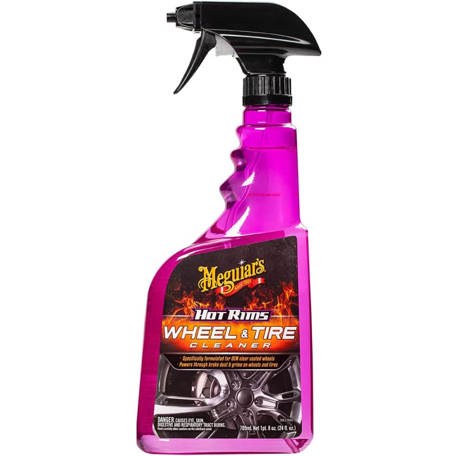 Meguiar's 24-oz. Hot Rims Wheel Cleaner for $6