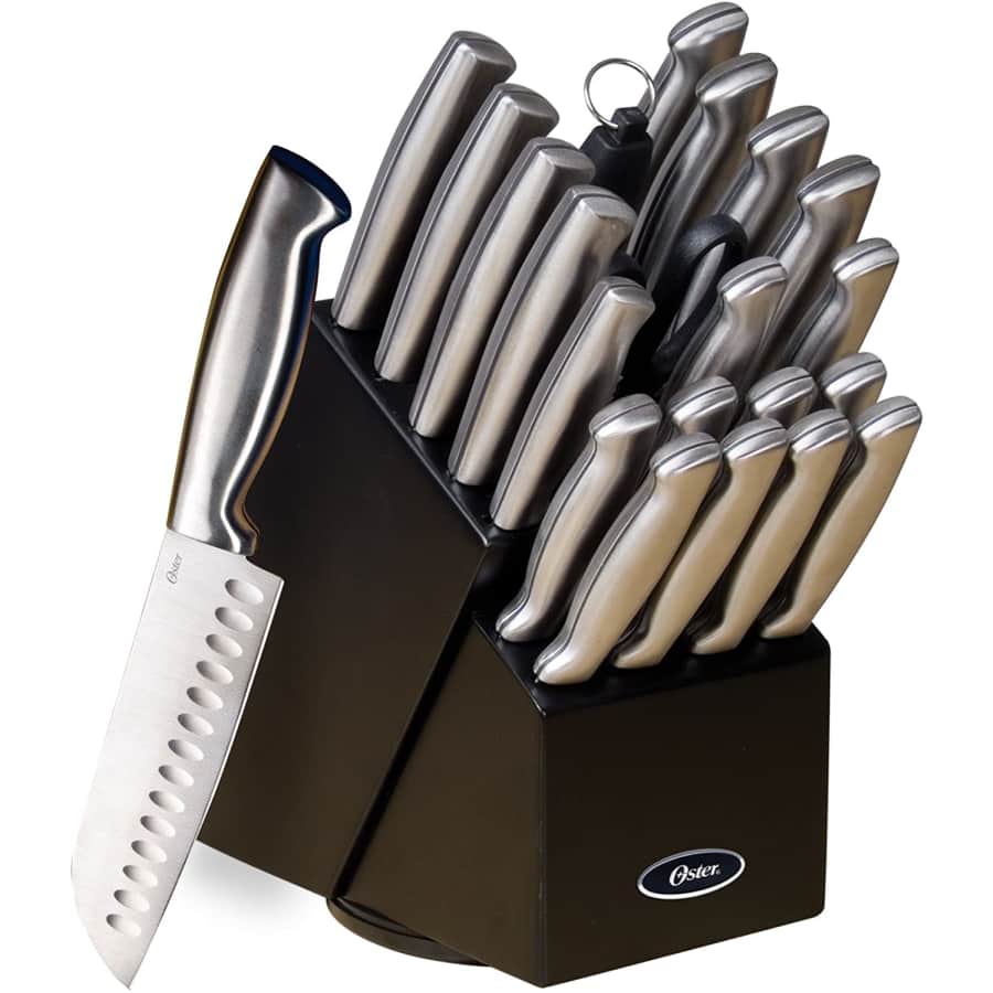 Oster Baldwyn 22-Piece Knife Block for $45 Oster Baldwyn 22-Piece Knife Block for $45