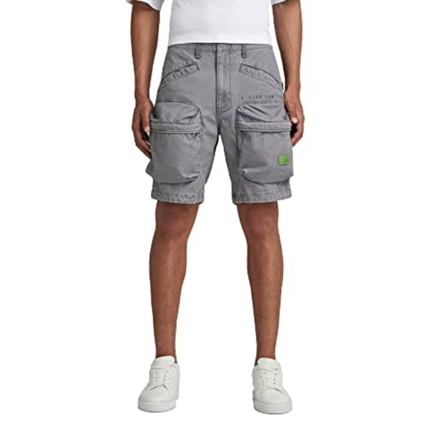 G-Star Raw Men's Classic Relaxed Fit Cargo Shorts, Granite, 30W for $150