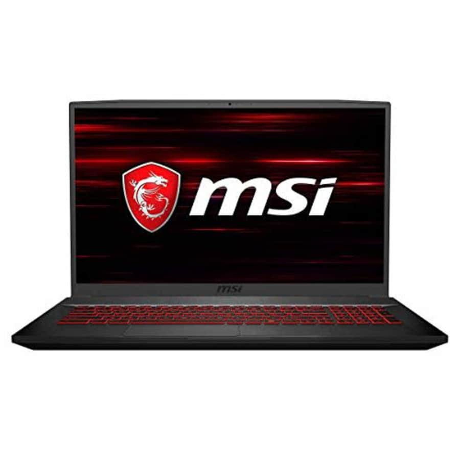 MSI GF75 17.3" FHD 120Hz Thin Gaming Laptop, 10th Gen Intel Core i5-10300H, Backlight Keyboard, for $646 MSI GF75 17.3" FHD 120Hz Thin Gaming Laptop, 10th Gen Intel Core i5-10300H, Backlight Keyboard, for $646