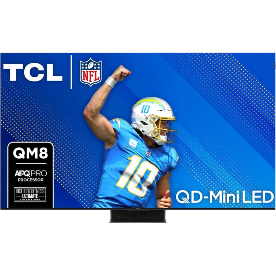 TCL QM8 75QM850G 75" 4K HDR Ultra QLED Smart TV (2023) for $1,326 w/ Prime TCL QM8 75QM850G 75" 4K HDR Ultra QLED Smart TV (2023) for $1,326 w/ Prime