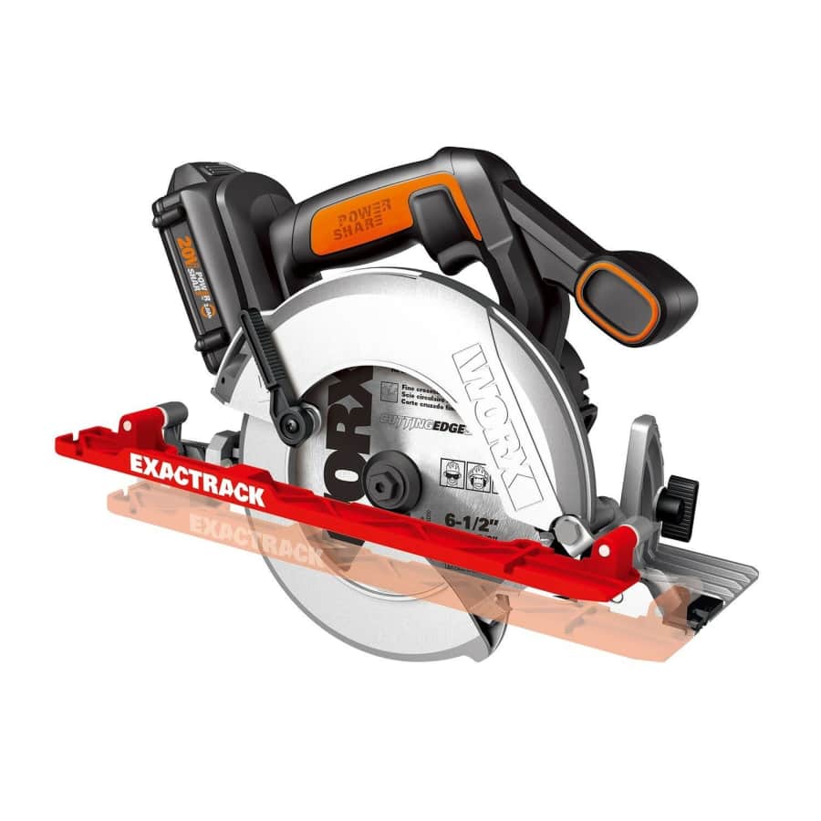 Open-Box Worx ExacTrack 20V 6.5" Cordless Circular Saw for $89 in-cart Open-Box Worx ExacTrack 20V 6.5" Cordless Circular Saw for $89 in-cart