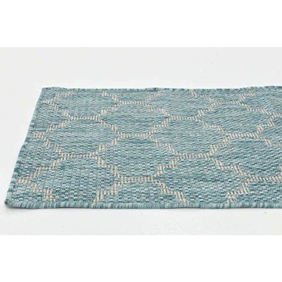 Unique Loom Outdoor Trellis Collection Casual Moroccan Lattice Transitional Indoor and Outdoor for $30 Unique Loom Outdoor Trellis Collection Casual Moroccan Lattice Transitional Indoor and Outdoor for $30