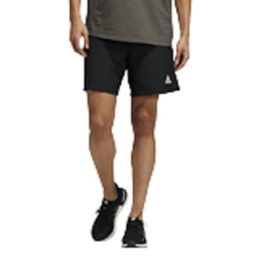 adidas Men's Standard Aeromotion Woven Shorts, Black, X-Large for $17
