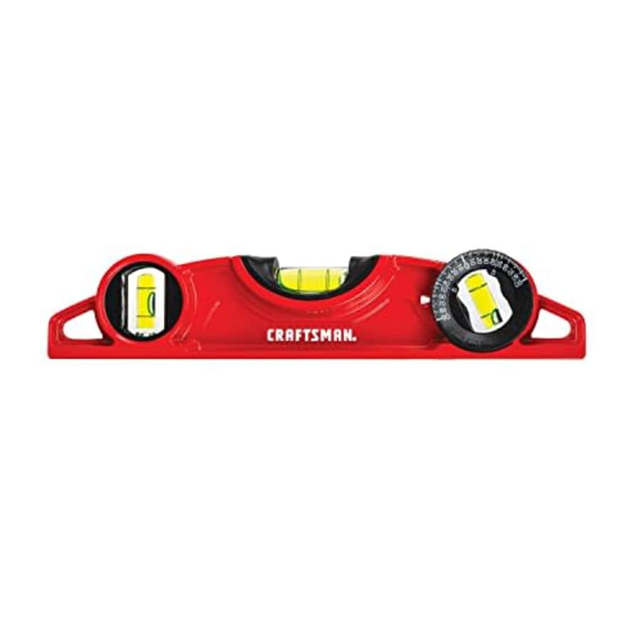 CRAFTSMAN CMHT82391 9IN CAST TORPEDO LEVEL for $20