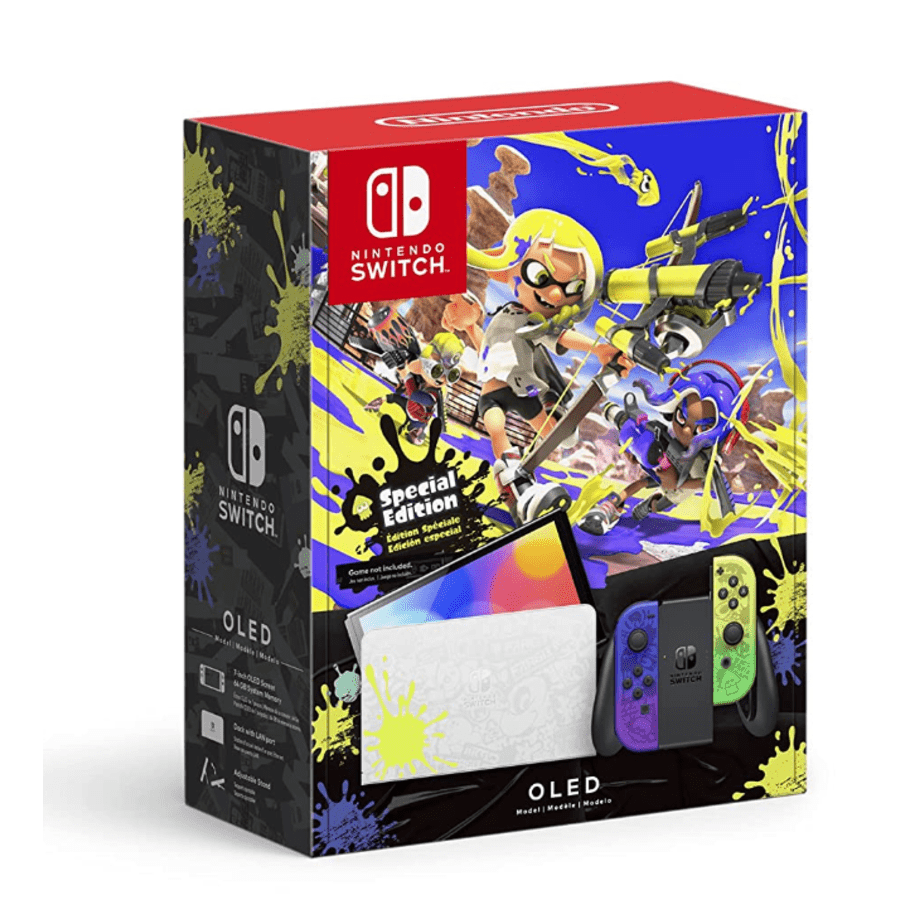 Nintendo Switch OLED Model Splatoon 3 Special Edition for $360