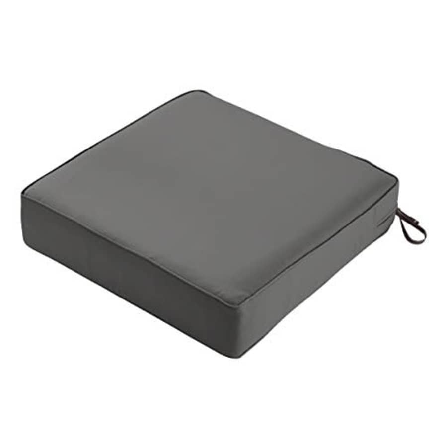 Classic Accessories Montlake Water-Resistant 21 x 21 x 5 Inch Square Outdoor Seat Cushion, Patio for $86