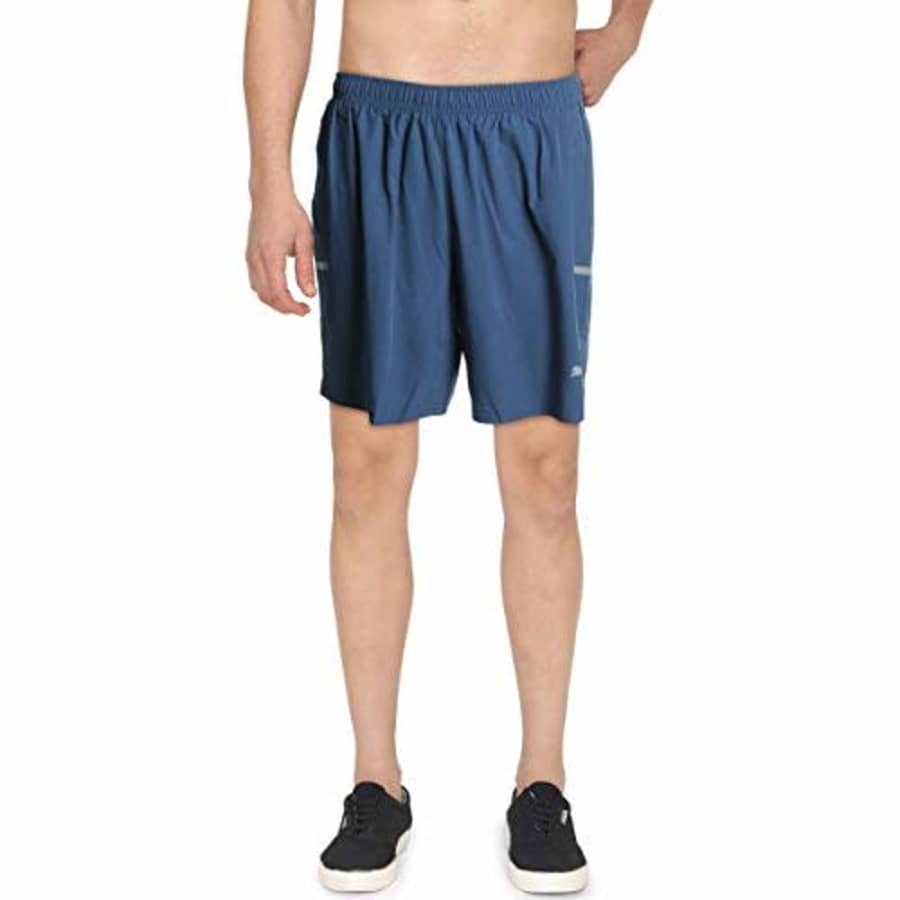 PUMA Men's Runner ID 7" Shorts, Dark Denim, M for $18