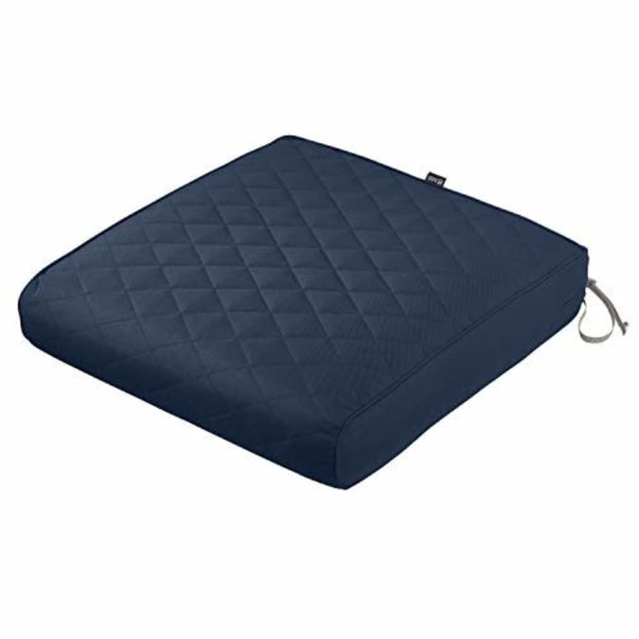 Classic Accessories Montlake Water-Resistant 25 x 25 x 5 Inch Square Outdoor Quilted Seat Cushion, for $58