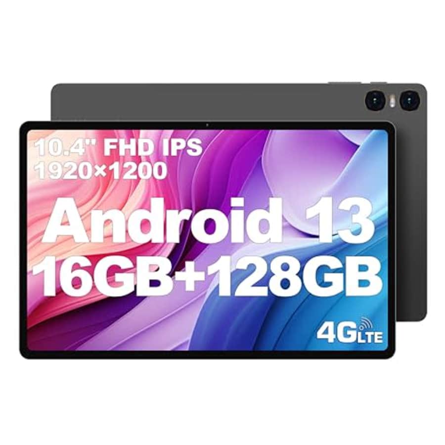 TECLAST T40HD Android 13 Tablet 10.4 inch, 16GB+128GB+1TB TF Expansion, Octa-Core CPU T606, 4G LTE for $158 TECLAST T40HD Android 13 Tablet 10.4 inch, 16GB+128GB+1TB TF Expansion, Octa-Core CPU T606, 4G LTE for $158