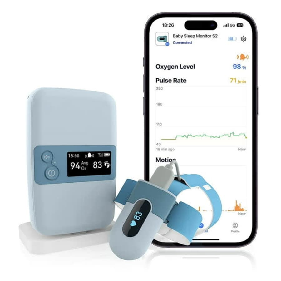 Babytone Baby Sleep Monitor w/ Base Station for $150
