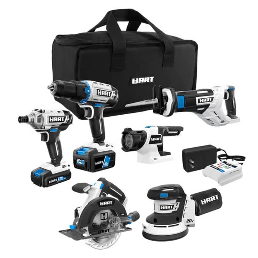 Hart 20V Cordless 6-Tool Combo Kit for $248