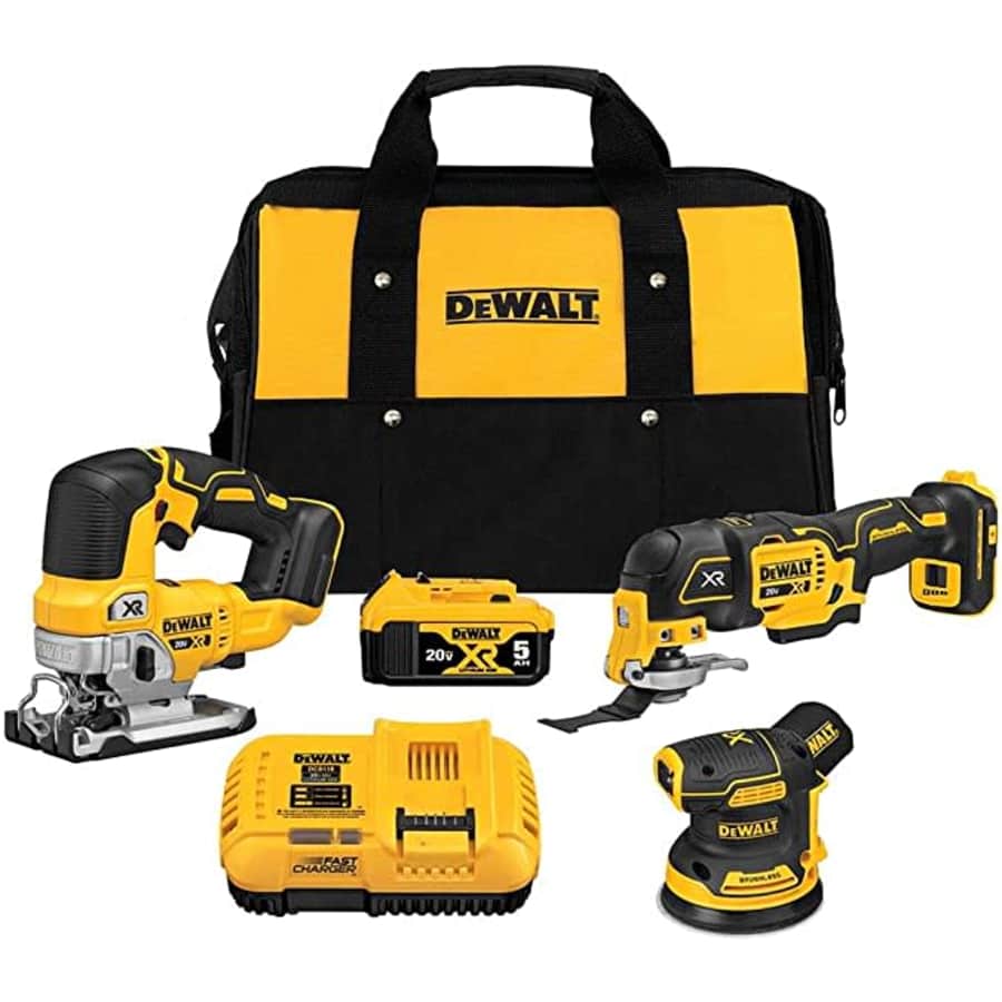 DeWalt 20V MAX XR Brushless 3-Tool Woodworking Kit for $518