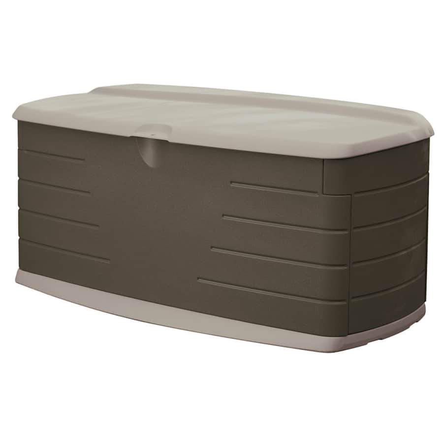 Rubbermaid 90-Gallon Large Deck Box with Seat for $79 Rubbermaid 90-Gallon Large Deck Box with Seat for $79