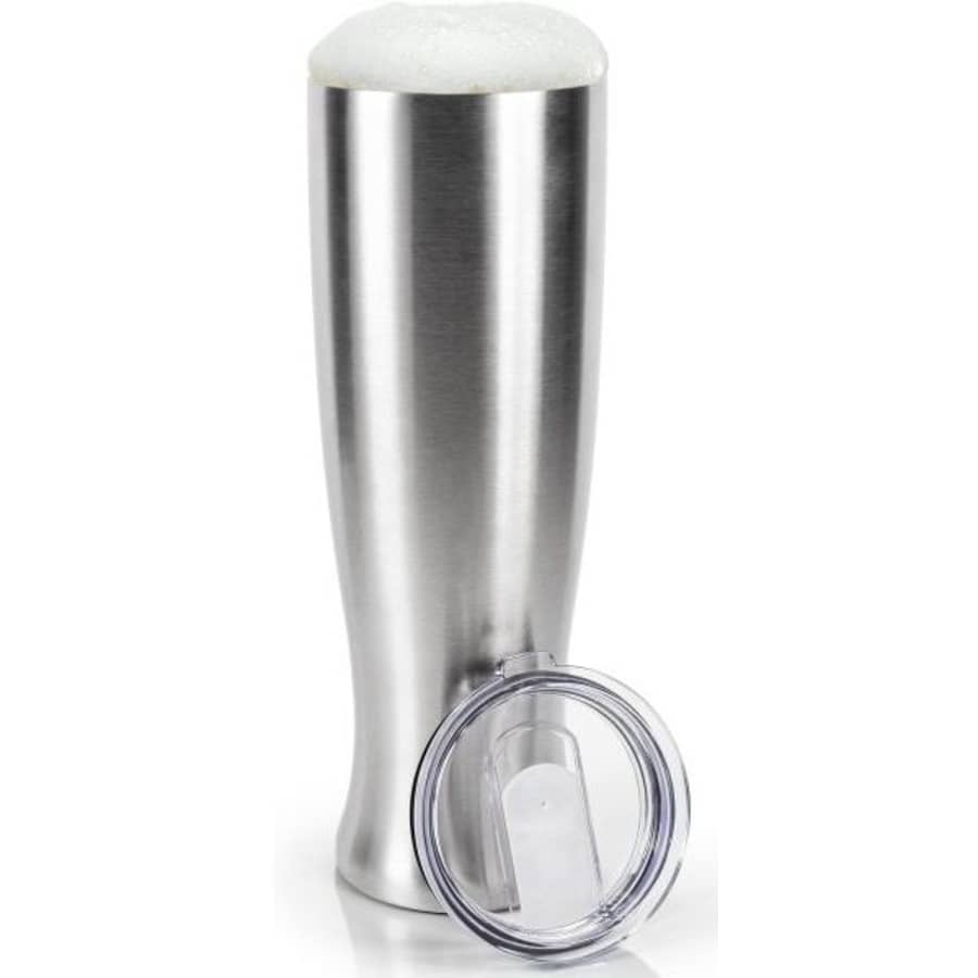 30-oz. Stainless Steel Insulated Beer Tumbler for $10