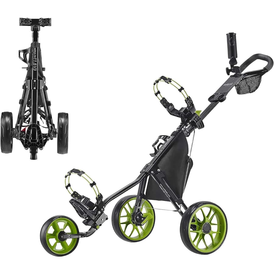 Caddytek CaddyLite 11.5 V3 3 Wheel Golf Push Cart for $130 Caddytek CaddyLite 11.5 V3 3 Wheel Golf Push Cart for $130