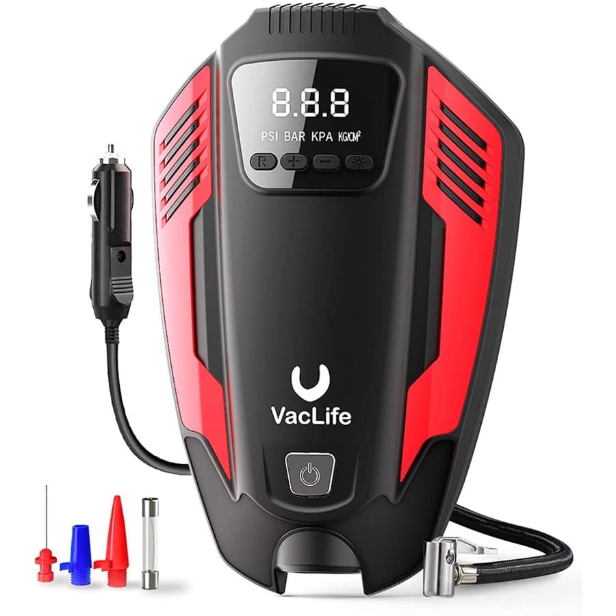 VacLife Air Compressor Portable 12V Tire Inflator for $15 VacLife Air Compressor Portable 12V Tire Inflator for $15