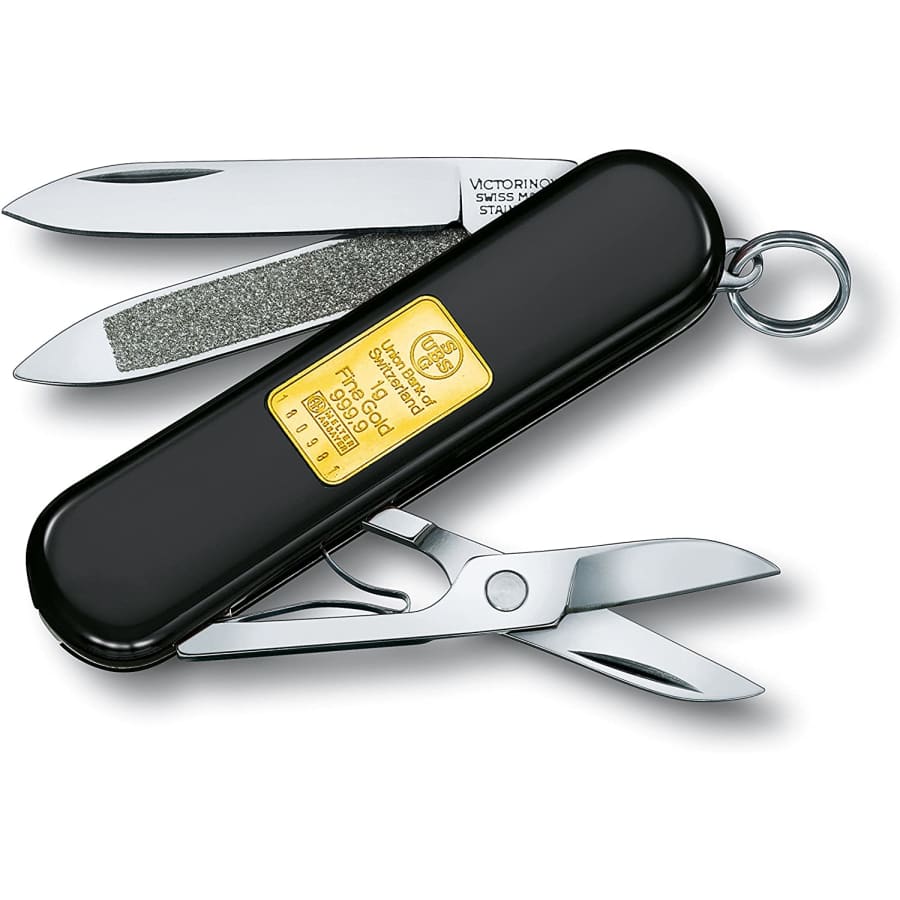 Victorinox Swiss Army Classic SD Gold Ingot Pocket Knife for $295