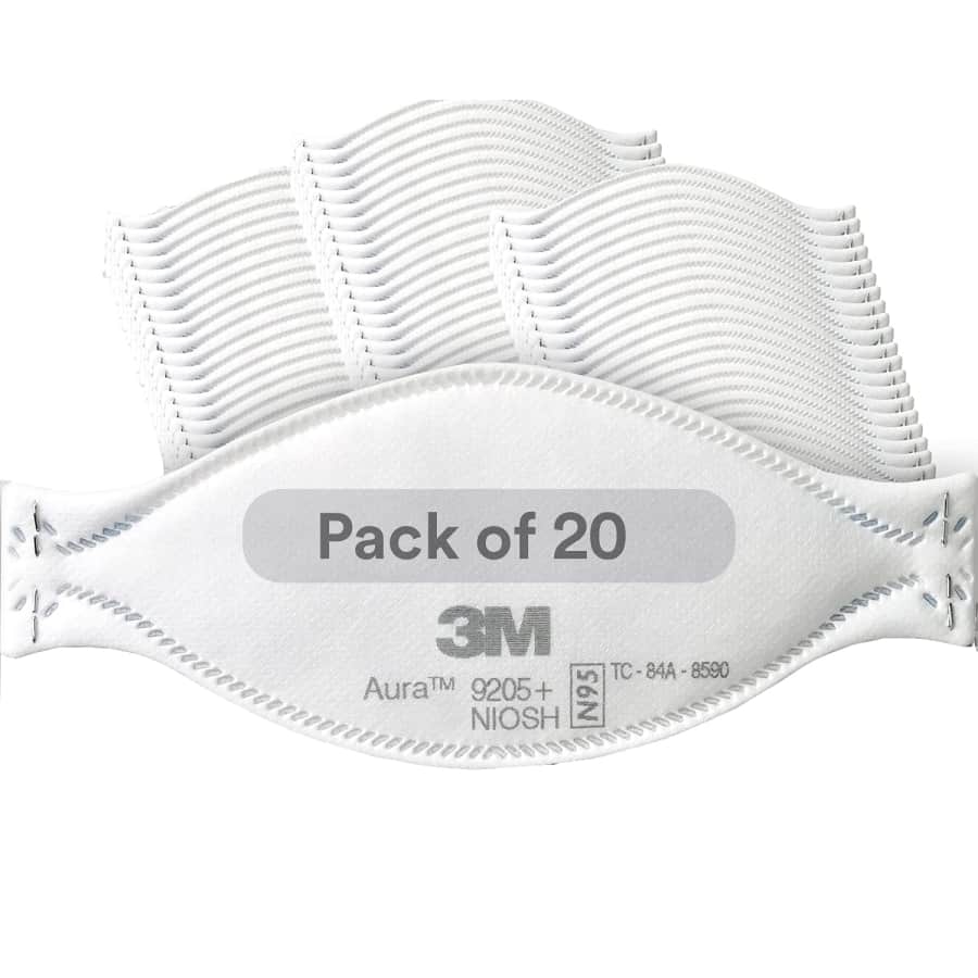 3M Aura Particulate N95 Respirator 20-Pack for $9