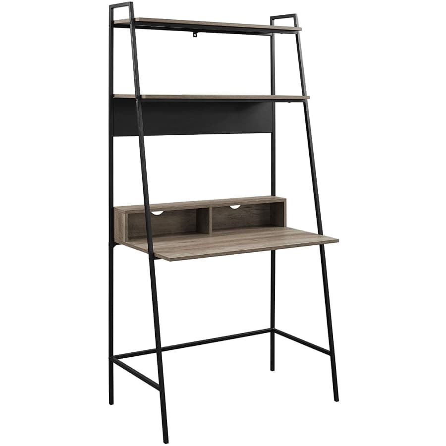 Walker Edison Freya Urban Industrial Ladder Desk for $126