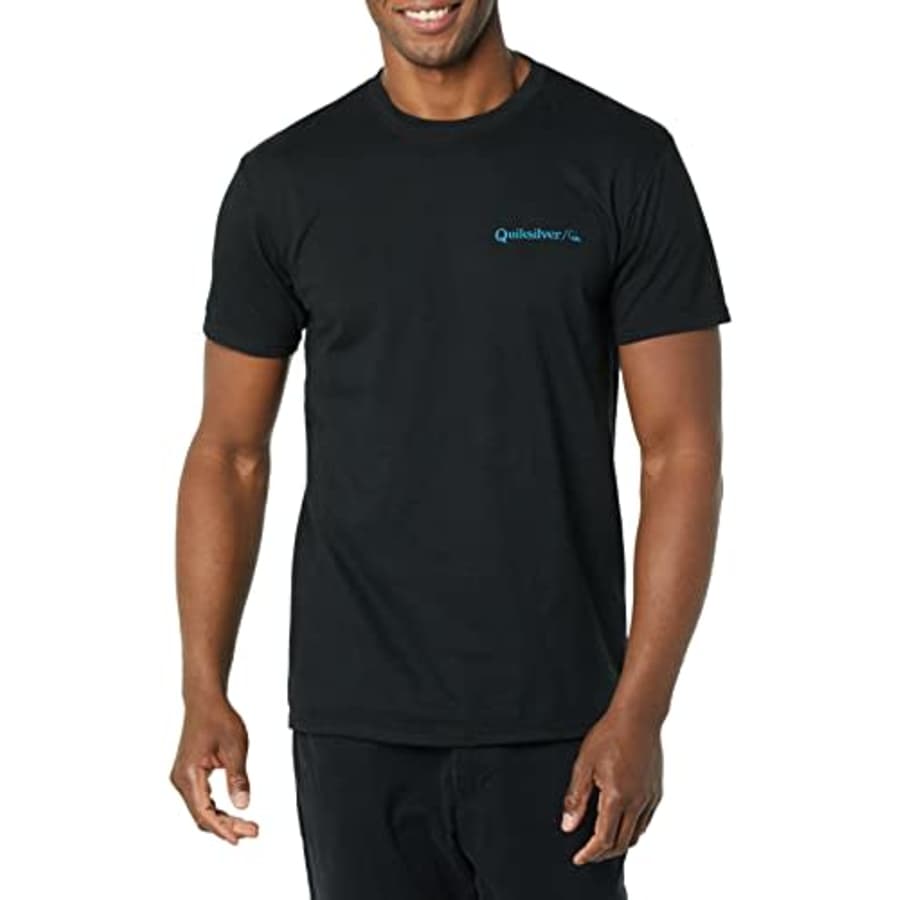 Quiksilver Men's Resin Tint Mt0 Tee Shirt, Black, S for $20 Quiksilver Men's Resin Tint Mt0 Tee Shirt, Black, S for $20