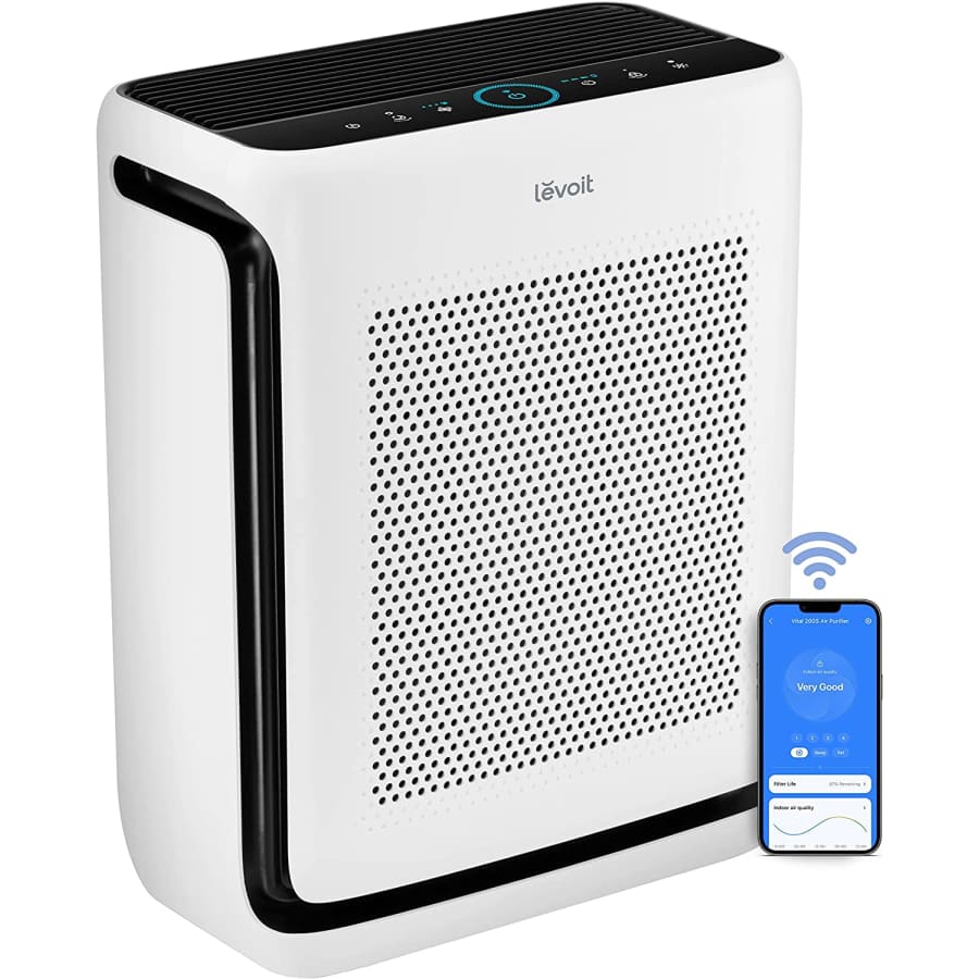 Levoit Vital 200S Smart WiFi H13 True HEPA Air Purifier: $160