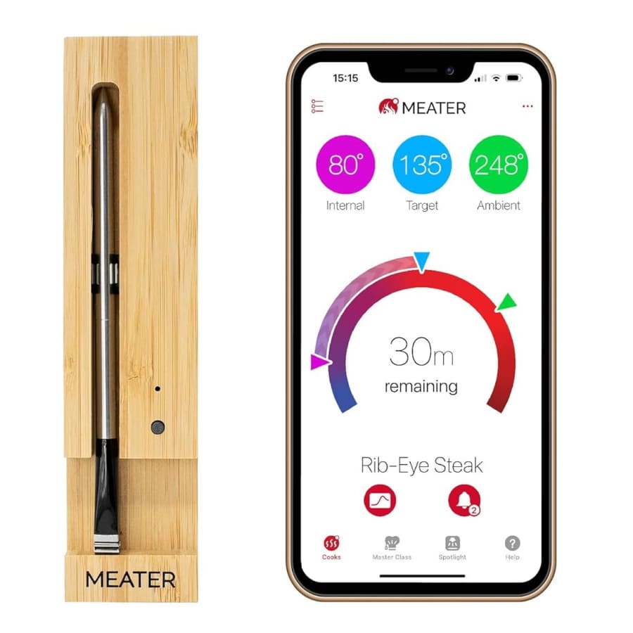 Meater Wireless Bluetooth Smart Meat Thermometer for $45 Meater Wireless Bluetooth Smart Meat Thermometer for $45