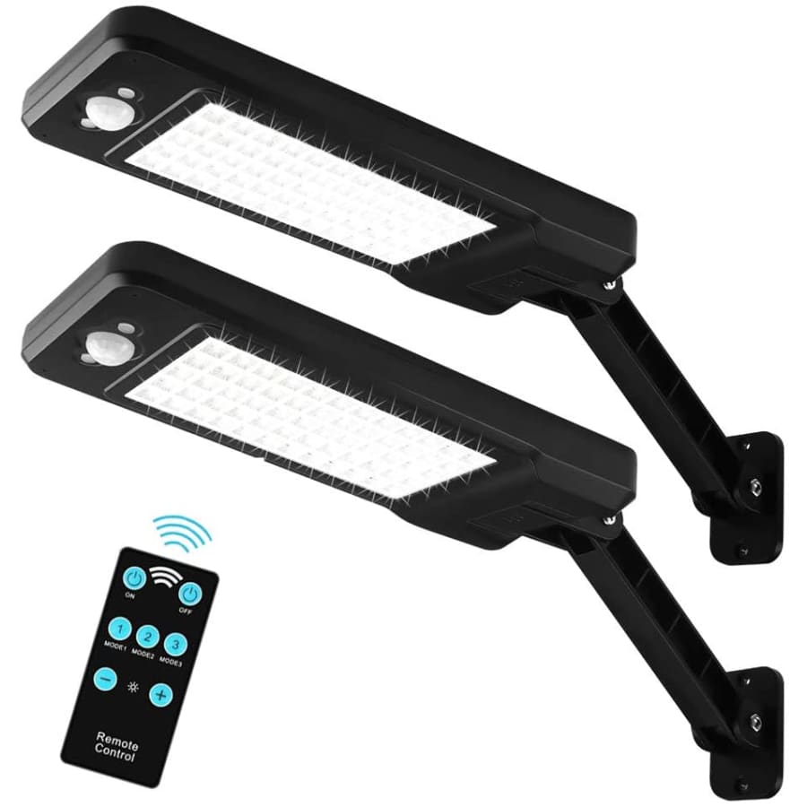 Auzev Solar Outdoor Security Light 2-Pack for $25 Auzev Solar Outdoor Security Light 2-Pack for $25