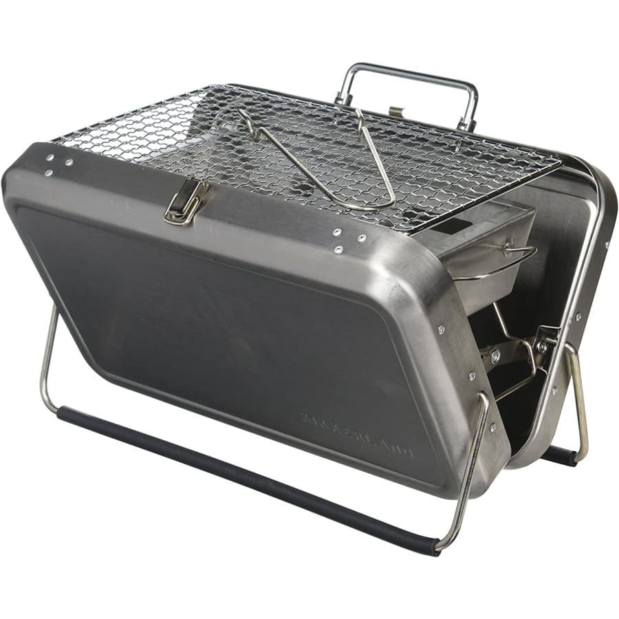 Kikkerland Portable BBQ Suitcase for $48 Kikkerland Portable BBQ Suitcase for $48