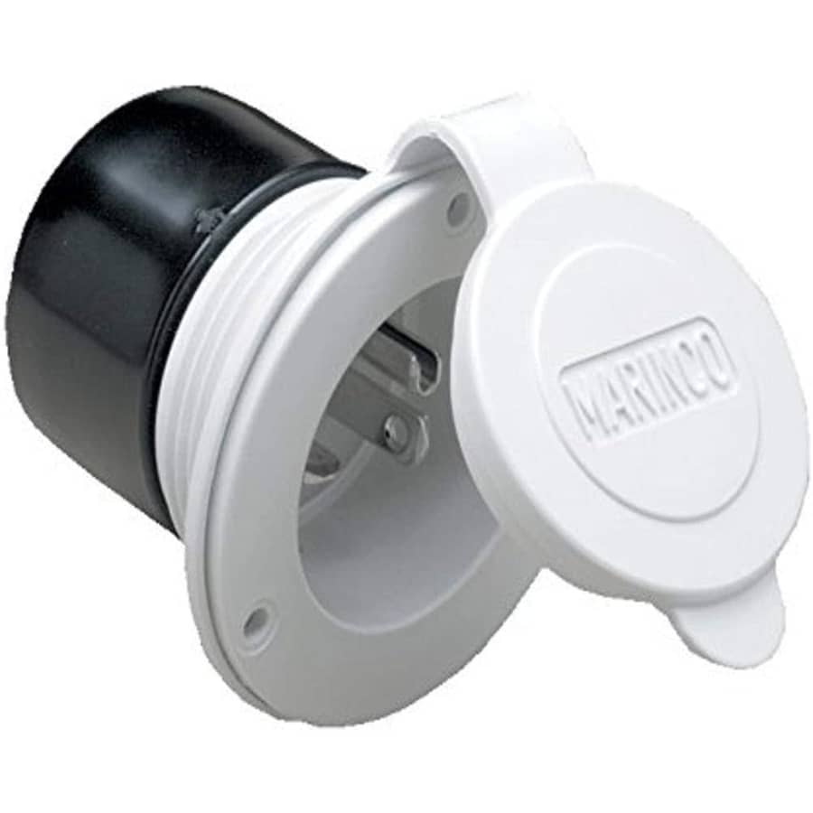 Marinco RV Front Mount Power Inlet for $21 Marinco RV Front Mount Power Inlet for $21