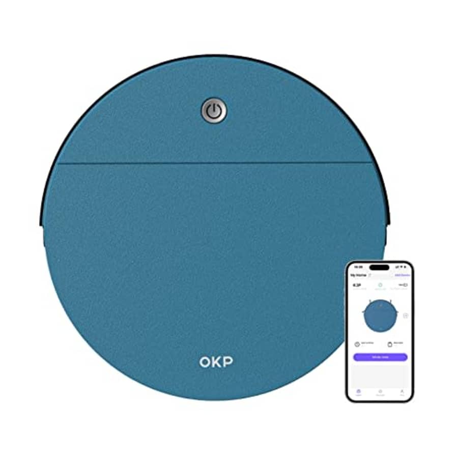 OKP K3P Robot Vacuum Cleaner 3000Pa Suction Power, Wi-Fi/APP/Alexa, 150Mins Runtime, for $90