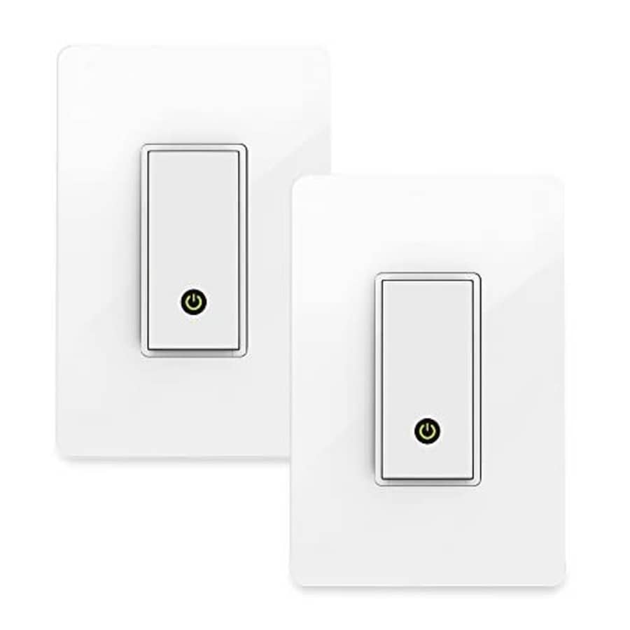 Wemo (F7C030-BDL) Smart WiFi Light Switch 2-Pack Bundle, Works with Amazon Alexa and Google for $95 Wemo (F7C030-BDL) Smart WiFi Light Switch 2-Pack Bundle, Works with Amazon Alexa and Google for $95