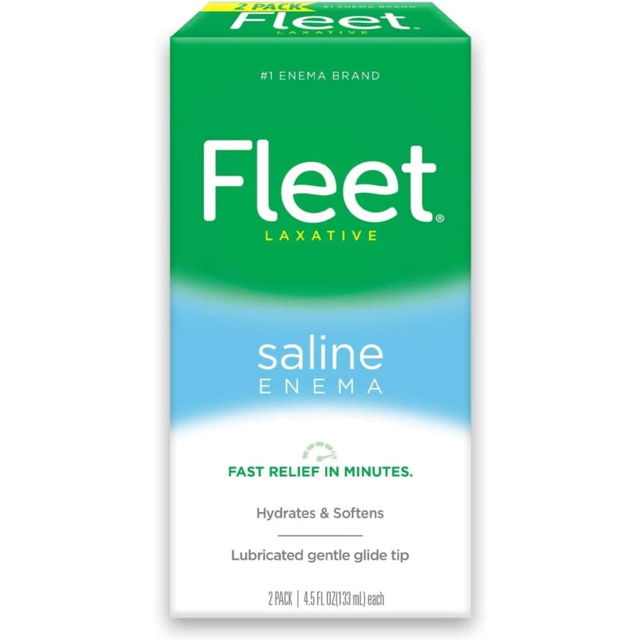 Fleet Laxative Saline Enema 2-Pack for $1.71 via Sub & Save