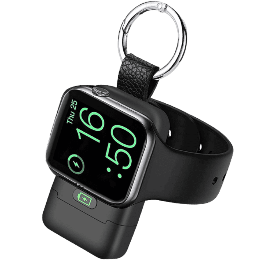 Huoto Wireless Keychain Charger for Apple Watch for $20