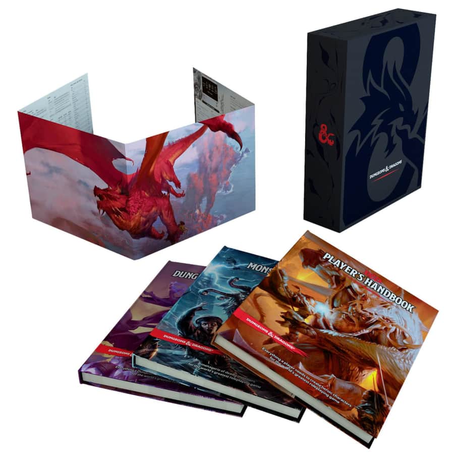 Dungeons & Dragons Core Rulebooks Gift Set & More at Amazon: Up to 52% off