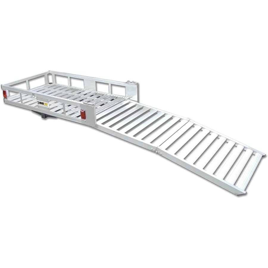 MaxxHaul Aluminum Cargo Carrier with 60" Ramp for $298 MaxxHaul Aluminum Cargo Carrier with 60" Ramp for $298