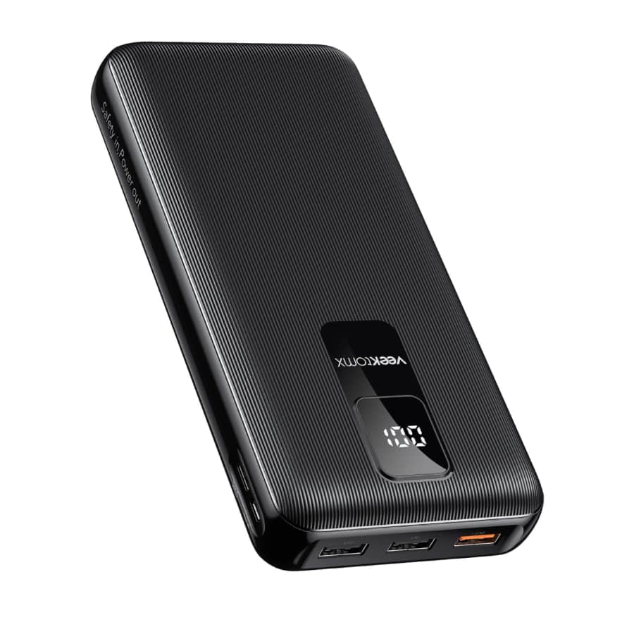 Veektomx 30,000mAh Power Bank for $15