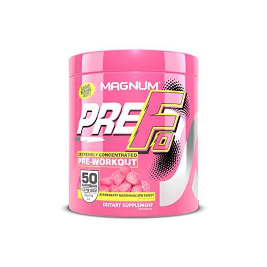 Magnum Nutraceuticals PRE-FO Pre-Workout Powder - 50 Servings Strawberry Marshmallow for $40 Magnum Nutraceuticals PRE-FO Pre-Workout Powder - 50 Servings Strawberry Marshmallow for $40