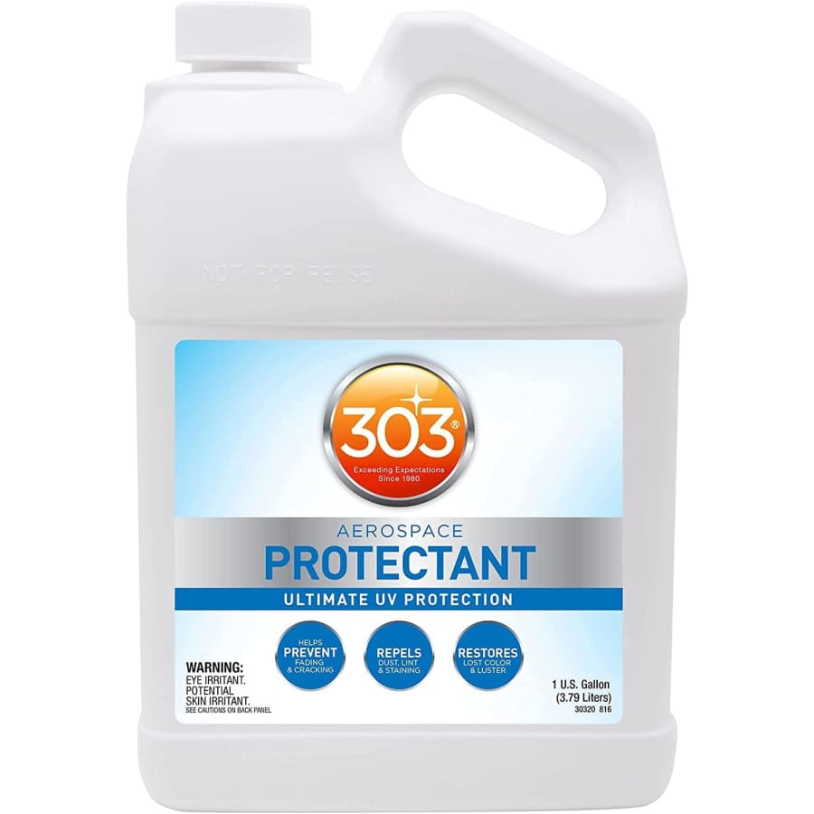 303 Products Aerospace UV Protectant 1-Gallon Jug for $43 via Sub. & Save 303 Products Aerospace UV Protectant 1-Gallon Jug for $43 via Sub. & Save