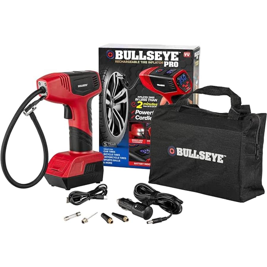 Bullseye Pro Digital Tire Inflator for $69 Bullseye Pro Digital Tire Inflator for $69