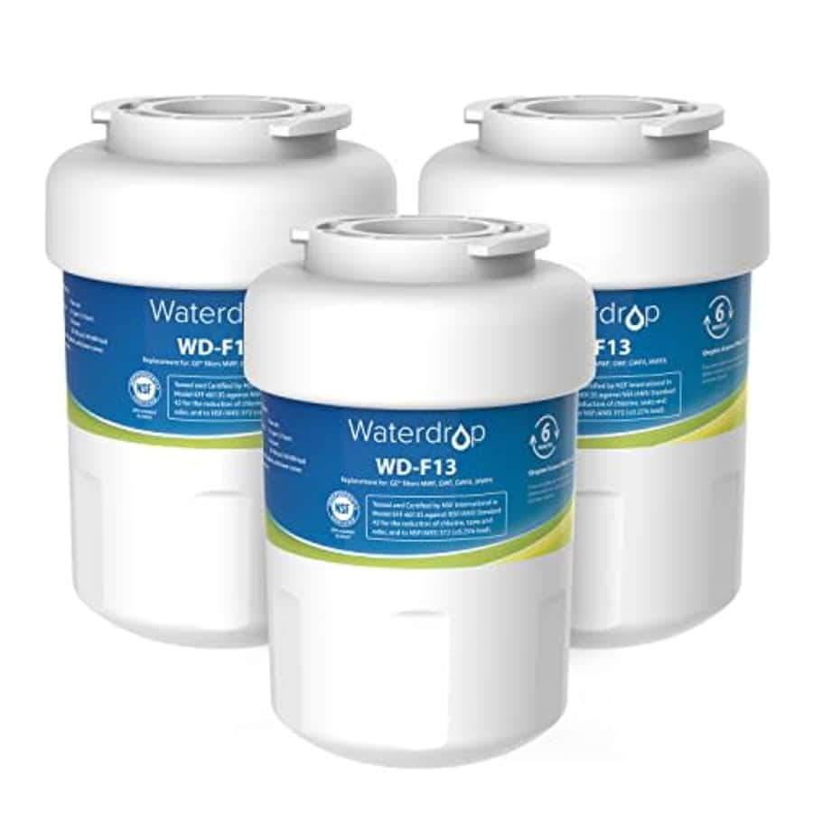 Waterdrop MWF Water Filter 3-Pack for GE Refrigerators for $34