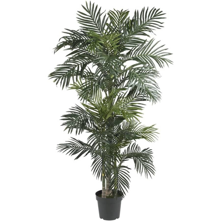 Nearly Natural 6.5ft. Golden Cane Palm Silk Tree for $82