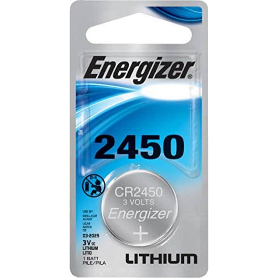 Energizer 3-Volt Coin Lithium Batteries CR2450 6 PK for $9 Energizer 3-Volt Coin Lithium Batteries CR2450 6 PK for $9