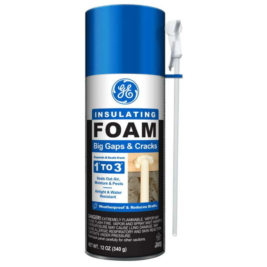 GE 12-oz. Big Gaps & Cracks Insulating Foam for $4 GE 12-oz. Big Gaps & Cracks Insulating Foam for $4