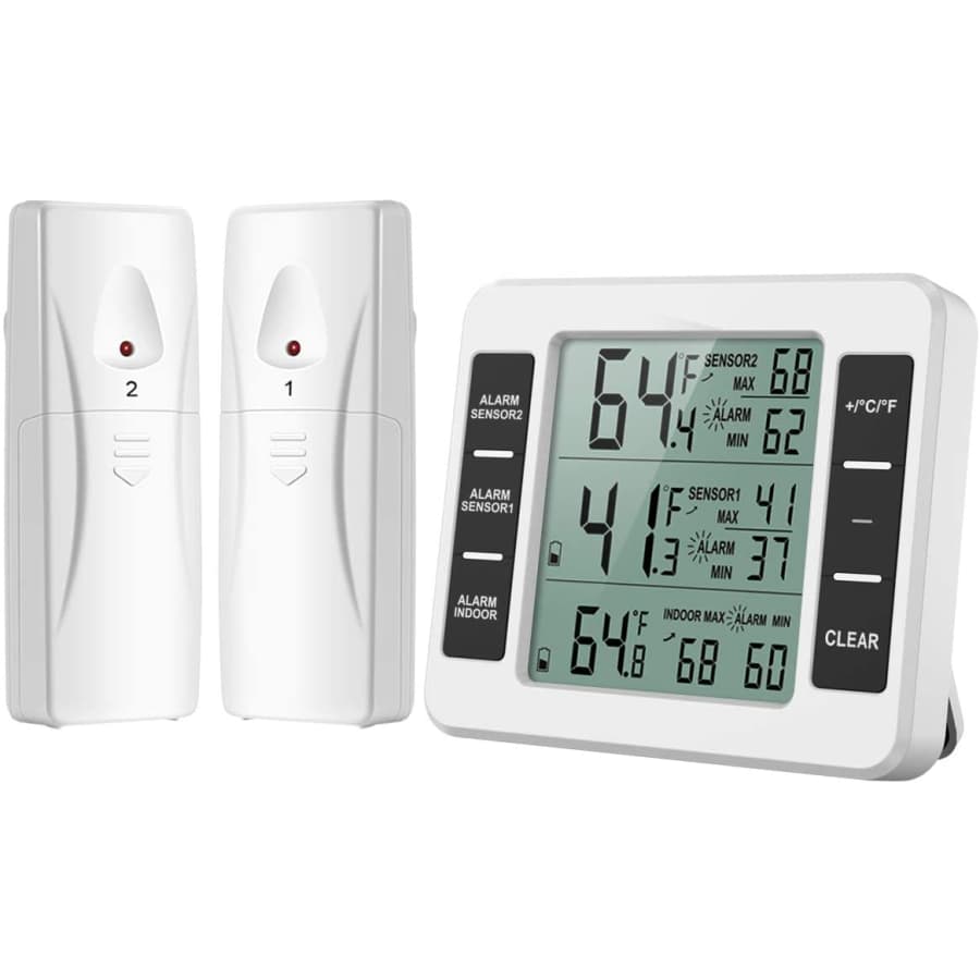 Oria Refrigerator Thermometer for $18