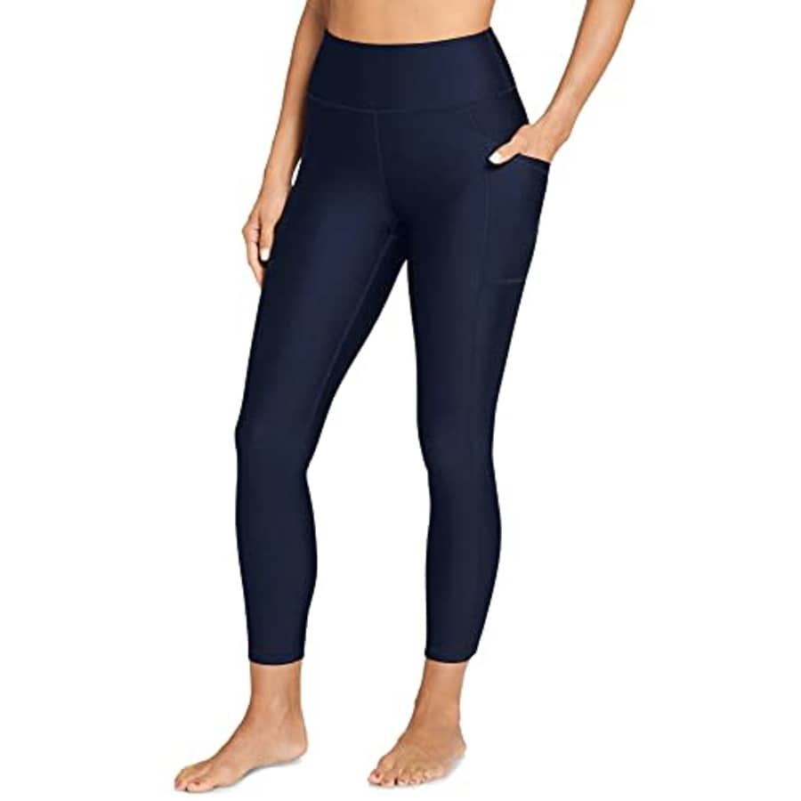 Jockey Women's Activewear Performance 7/8 Legging, Blue Velvet, 3X for $9