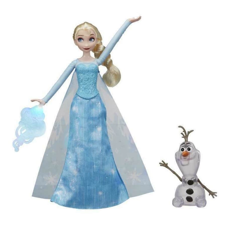 Disney Frozen Icy Lights Elsa Doll for $16