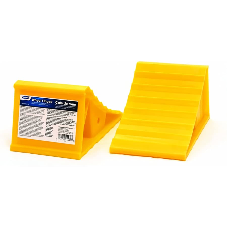 Camco Wheel Chock 2-Pack for $11 Camco Wheel Chock 2-Pack for $11