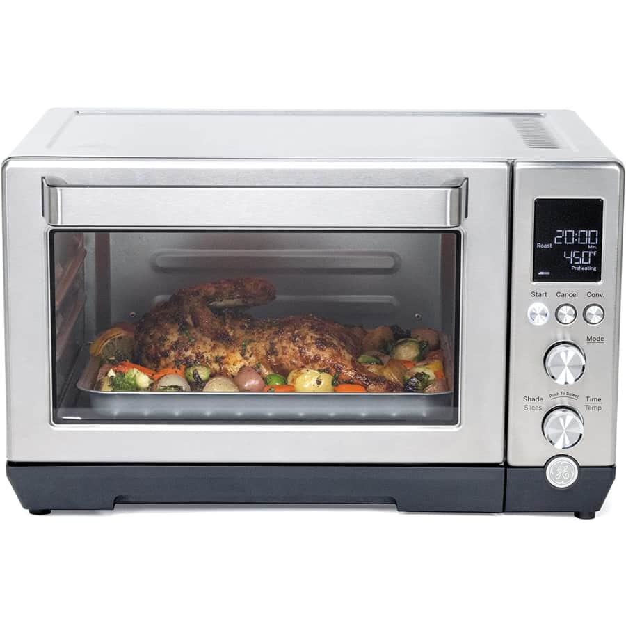 GE 1,500W Quartz Convection Toaster Oven for $88