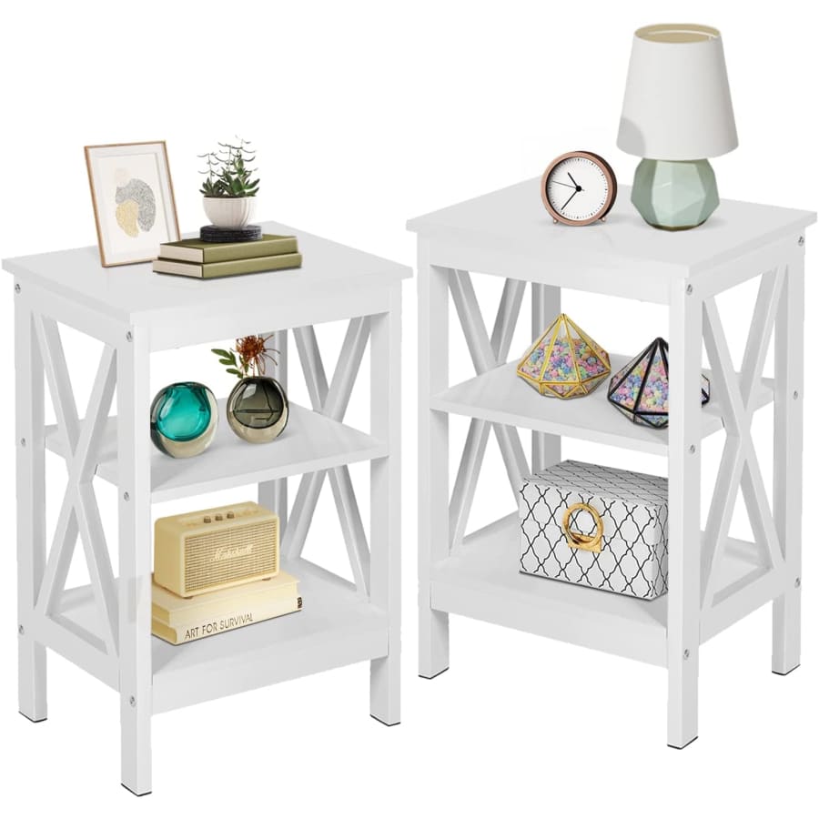 Vecelo Nightstand / Side Table 2-Pack for $82